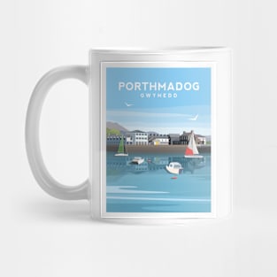 Porthmadog Harbour, Gwynedd - North Wales Mug